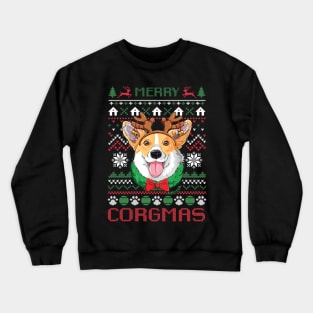 Merry Corgmas Crewneck Sweatshirt